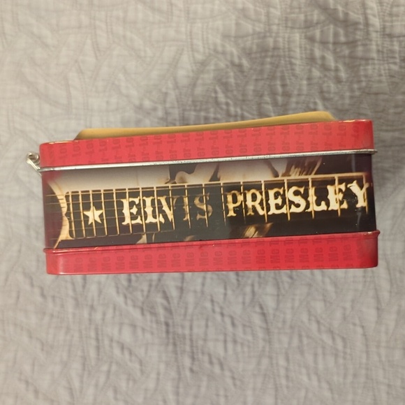 Elvis Presley TV tin tote - Picture 9 of 13